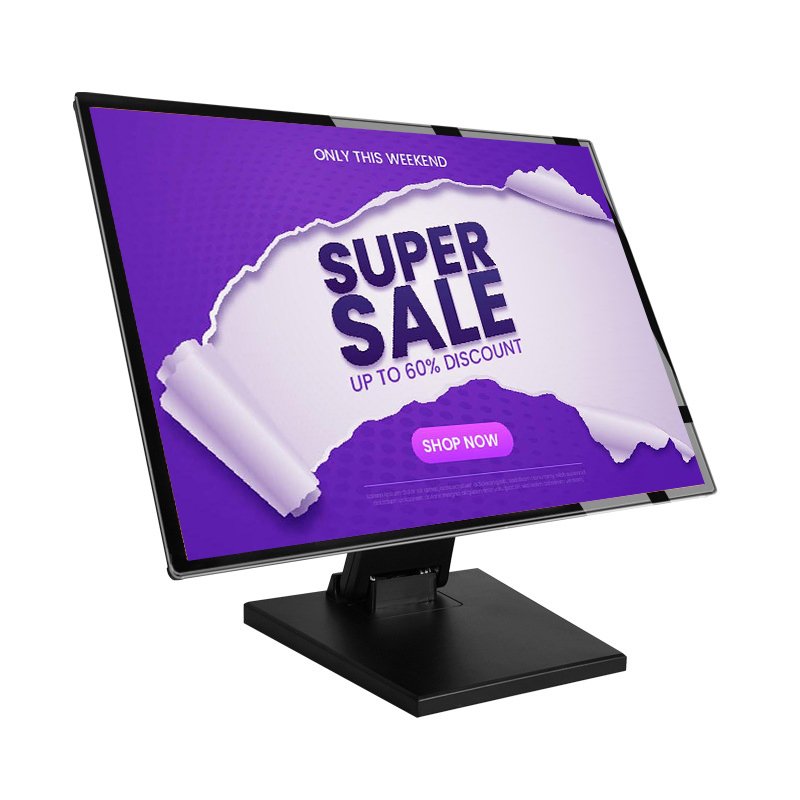Toughened glass Ultra-thin Led Backlit Light Box Aluminum Frame Magnetic Electronic Restaurant Menu Board Advertising