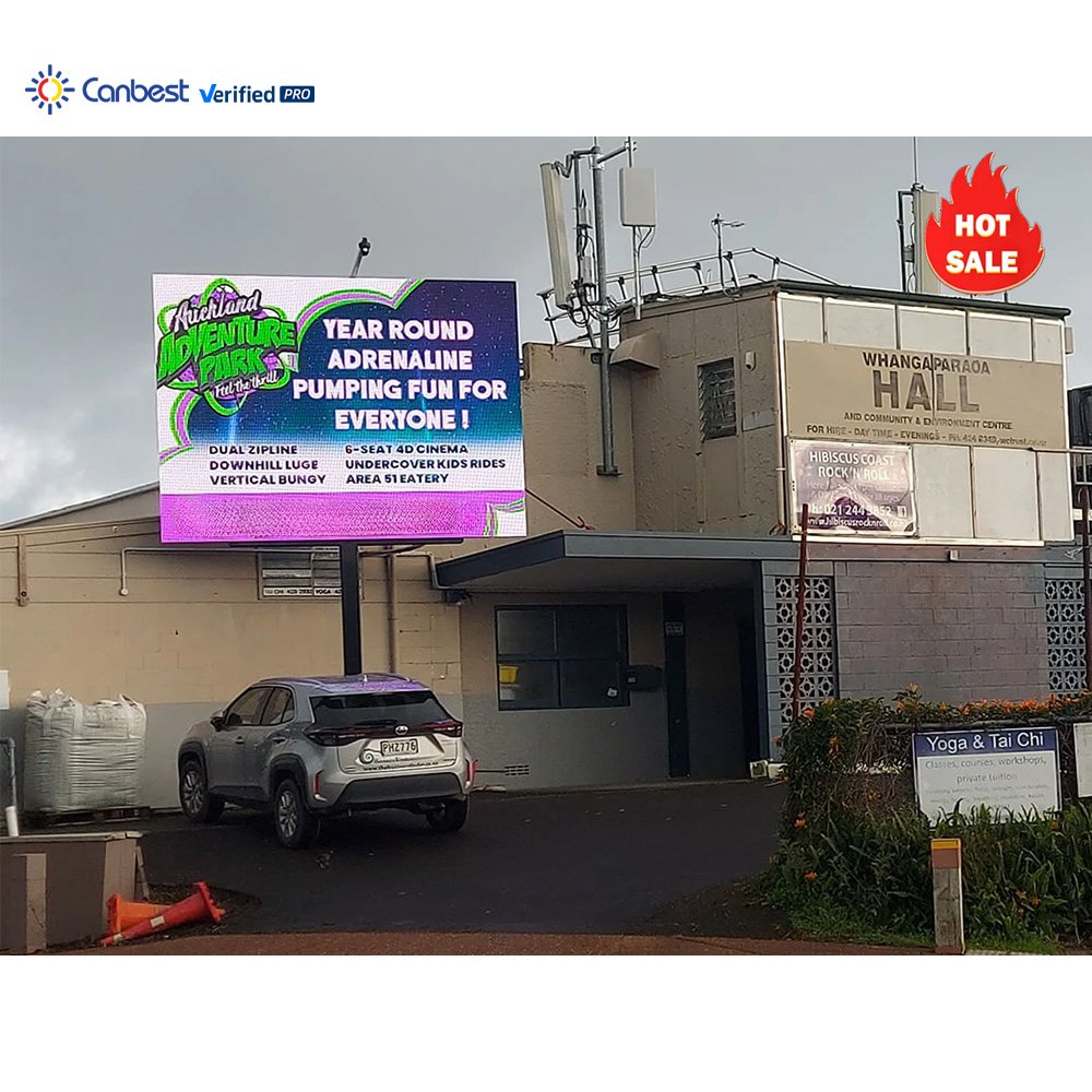 4X6 P5 P10 Commercial Led Billboard Signs Big External Led Digital Roof Street Signage Board Ecran Led Extrieur