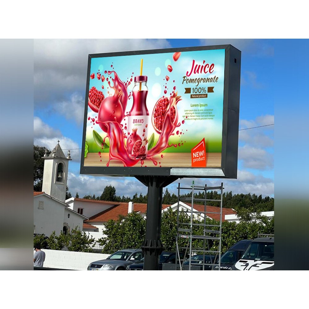 4X6 P5 P10 Commercial Led Billboard Signs Big External Led Digital Roof Street Signage Board Ecran Led Extrieur