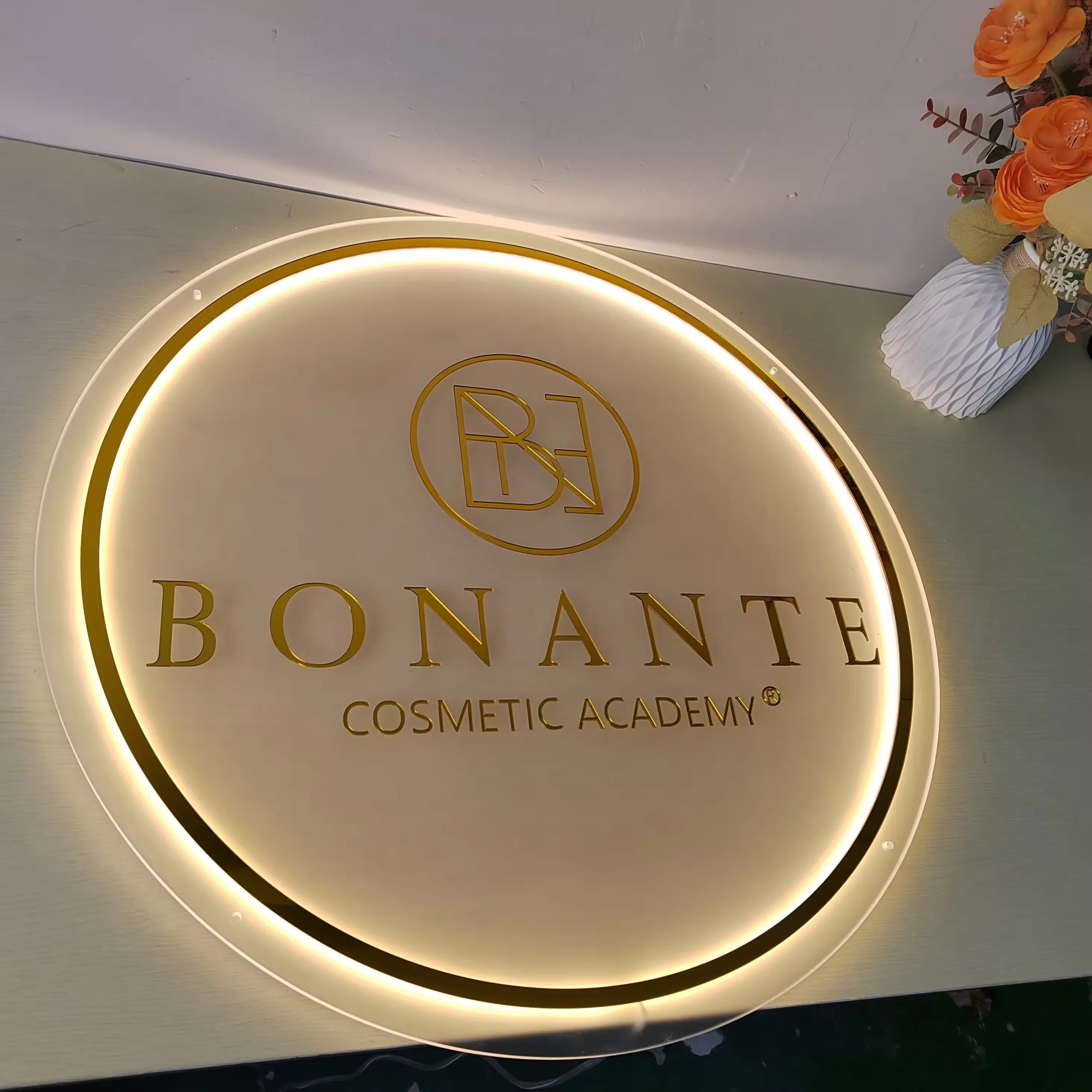 Custom Shop Advertising Business Sign 3D Led Channel Letter Signs For Indoor