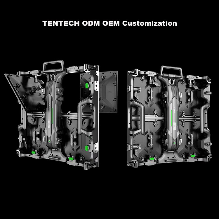 Tentech Advertising Film Wall Panel HD Video 3D TV Poster Board Indoor Outdoor Billboard LED Screen Digital Signage and Displays