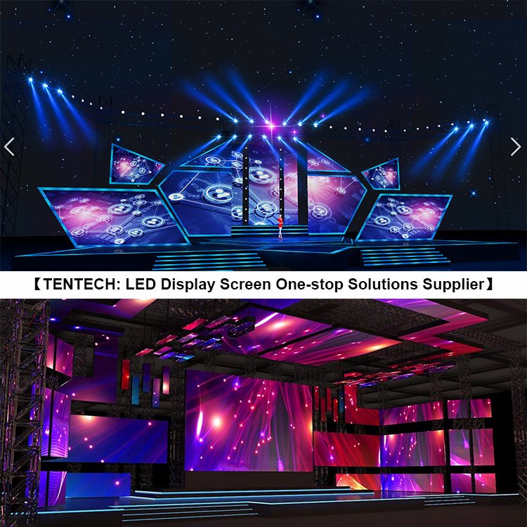 Tentech Advertising Film Wall Panel HD Video 3D TV Poster Board Indoor Outdoor Billboard LED Screen Digital Signage and Displays
