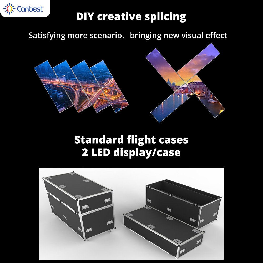 CJ MAX Canbest Totem Digital Standee P1.8 P2.5 Display Board Indoor Smd Poster Led For Shop Store Wedding Conference Events