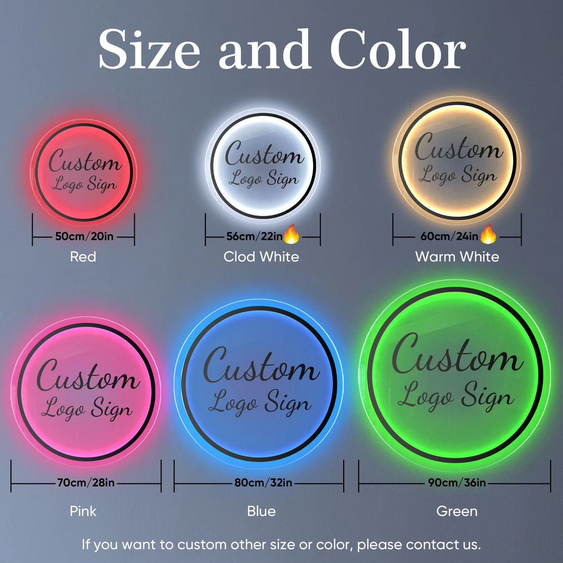 High Quality Acrylic Salon Led Sign Board Logo Custom Backlit Wall Sign Custom 3D Logo Letters Circle Name Plate Business Sign