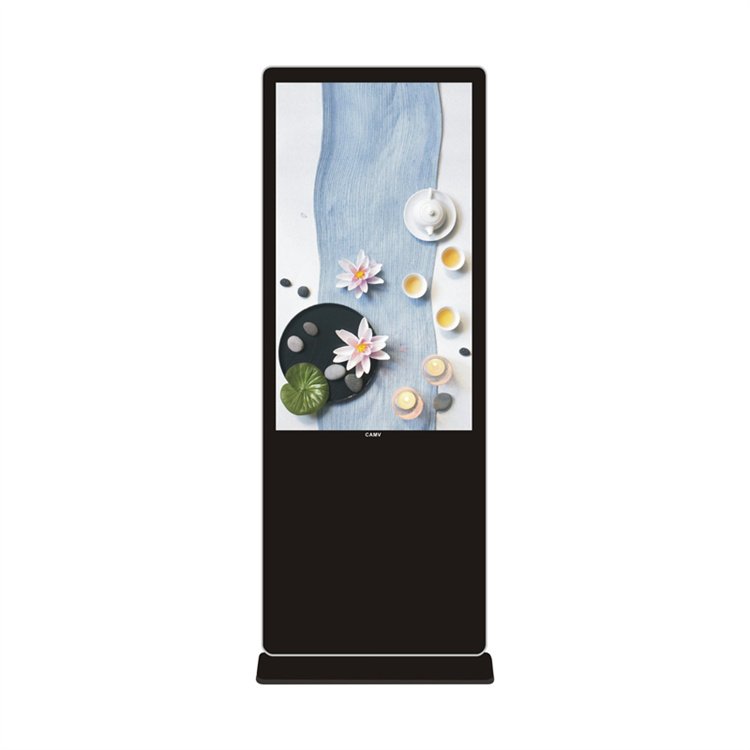 85 75 65 inch vertical advertising LCD digital signage and display suitable for airport hotel restaurant