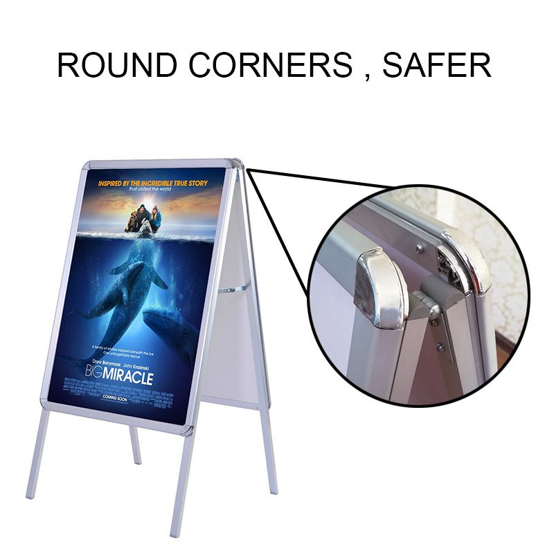 Portable Advertising A1 Poster Stands A Board Poster Presentation Stands