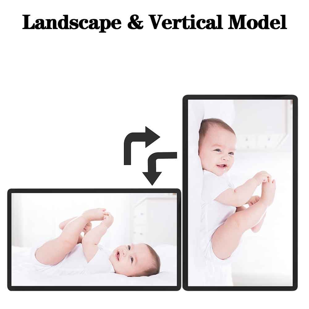 VETO Free CMS LCD advertising player Smart Digital Picture Frame android mount media player digital signage and displays
