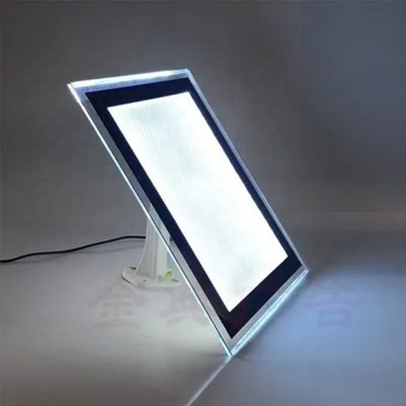 A2 A3 A4 Ultra Slim LED Light Fast Food Restaurant Menu Board Easy Change Pictures Advertising Poster