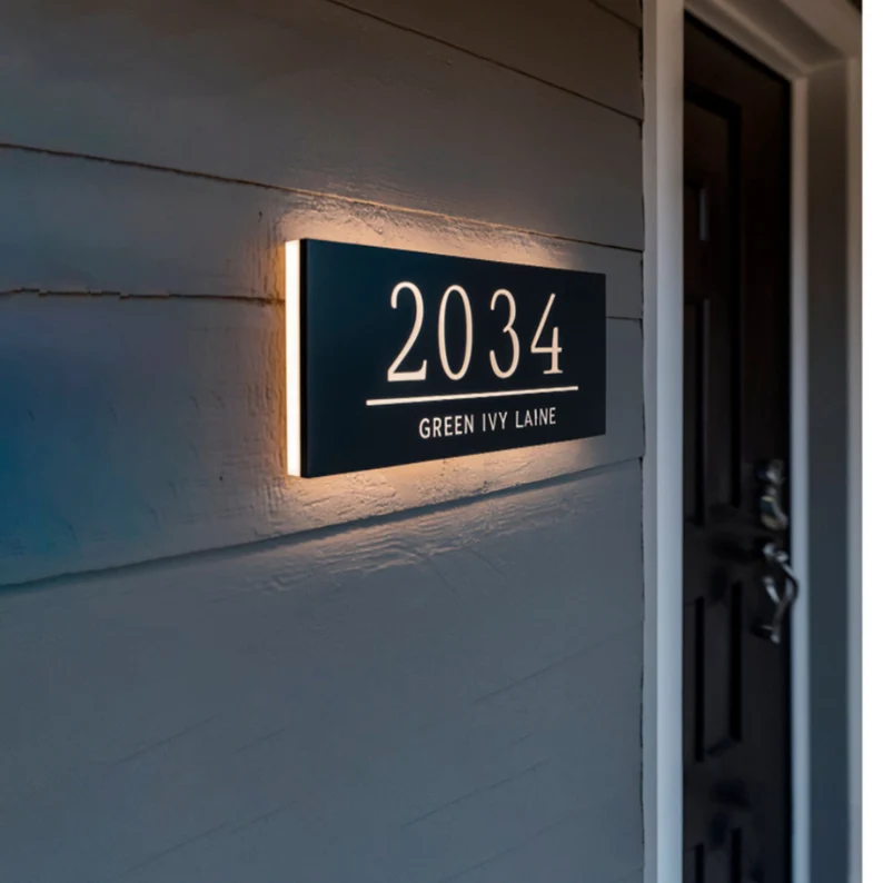 Custom Acrylic Door Sign Stylish Salon And Treatment Room Signage Durable And Elegant Office Door Marker