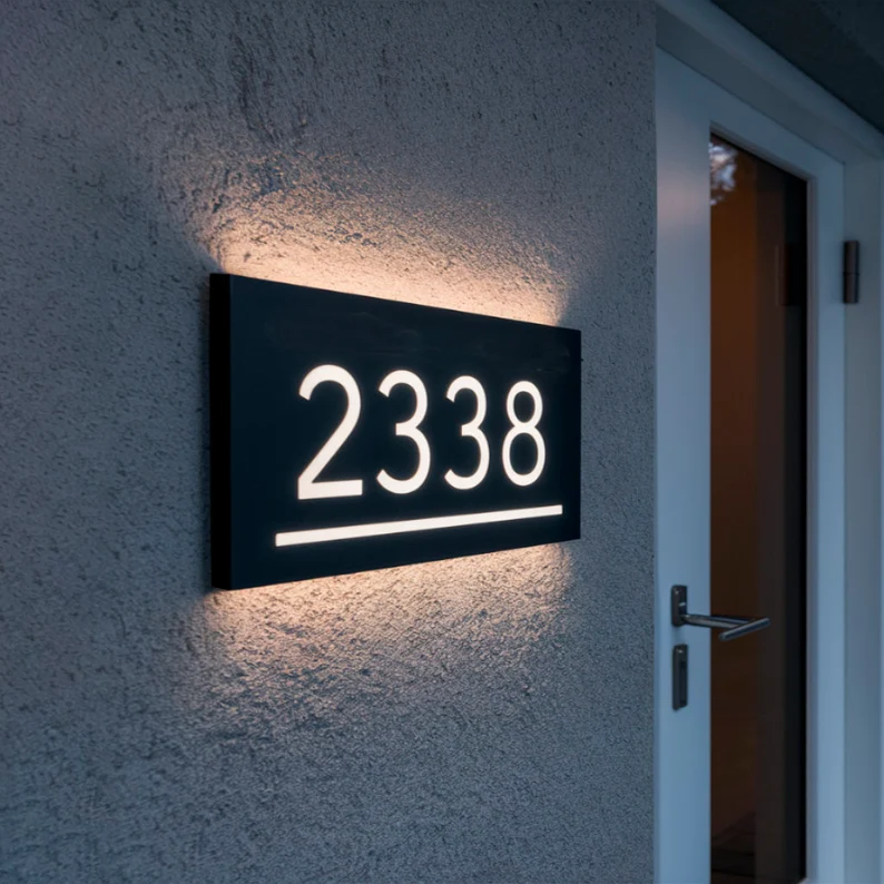 Custom Acrylic Door Sign Stylish Salon And Treatment Room Signage Durable And Elegant Office Door Marker