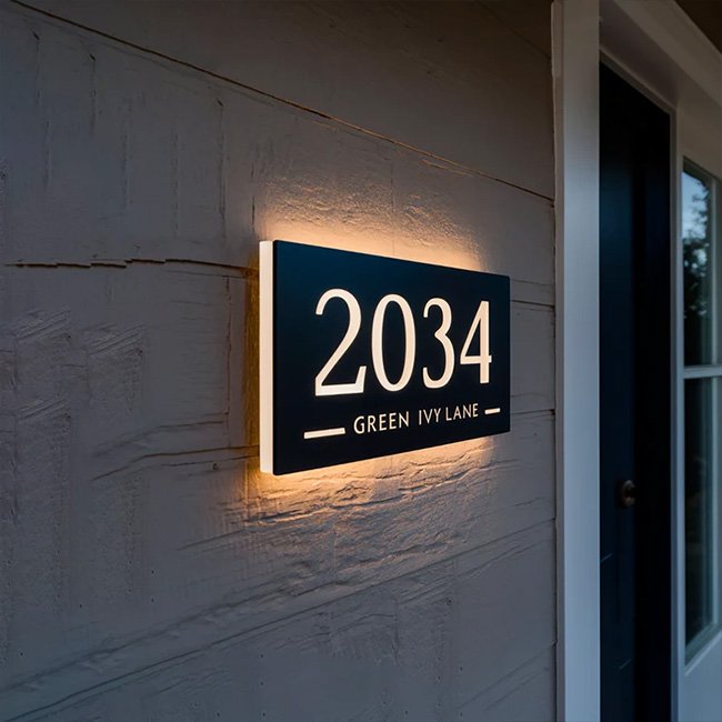 Custom Acrylic Door Sign Stylish Salon And Treatment Room Signage Durable And Elegant Office Door Marker