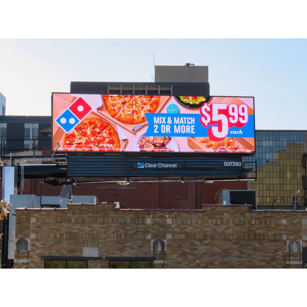 Led Ph10 Outdoor Panel Rgb Screens Chile 50X1 Meter Board China Fridge Advertising Street Digital Signage Display Wall
