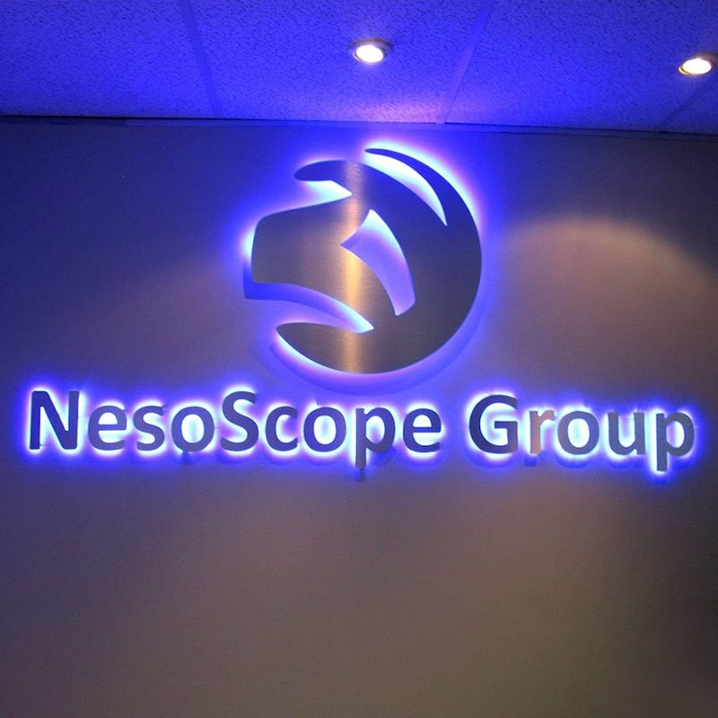 3D Sign For Business Stainless Steel Letters Led Acrylic Sign Board Customize Outdoor Led Letters Storefront Light Box