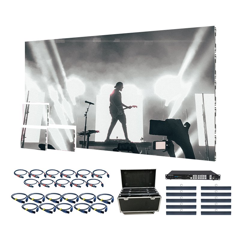 P3.91 Outdoor LED Rental Display Screen Stacking Hanging Digital Event Video Background LED Video Wall Board