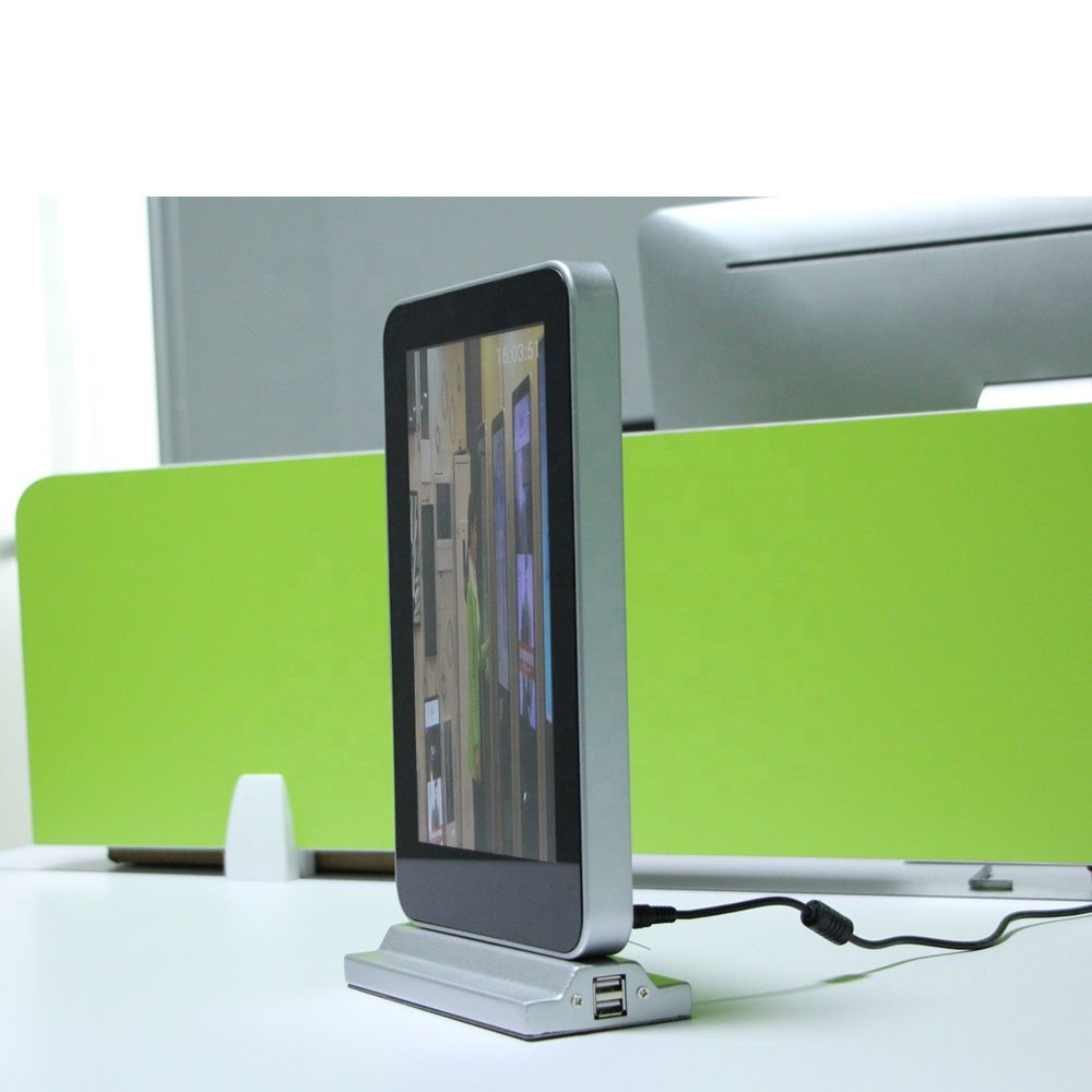 benshi/bems factory supply 7 inch 10 '' poster menu board digital signage and displays advertising touch screen for table