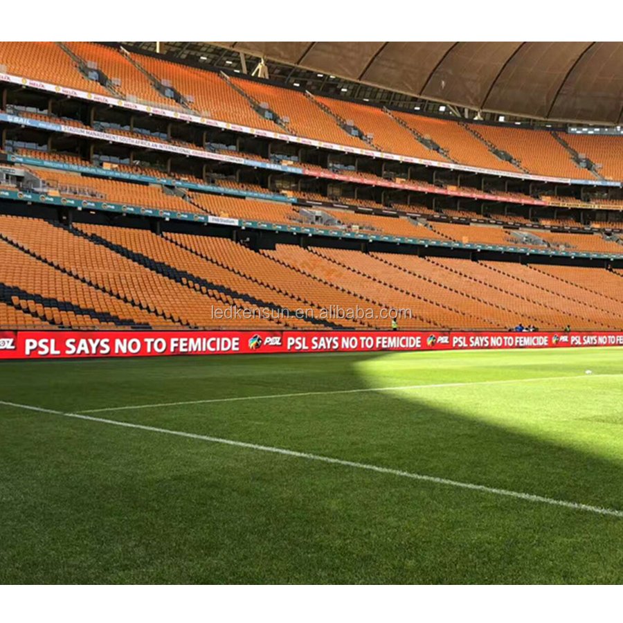 KS High Quality 1.5m W*1m H*0.09m D Big Screen Football Score Timer Board Yellow High Lightness