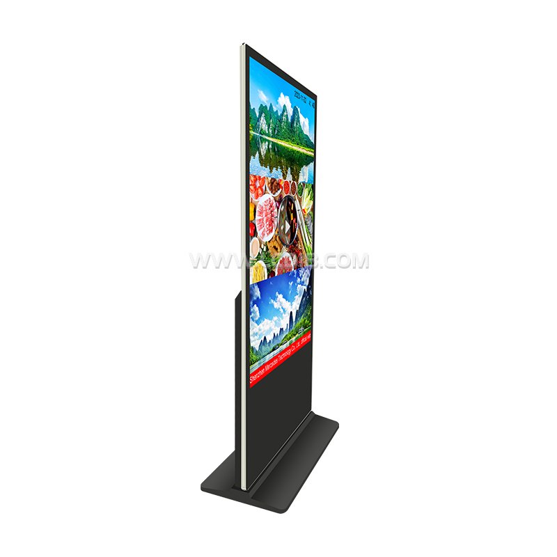 43 55 65 inch Floor Standing USB WIFI Lcd Interactive Touch Screen Display Indoor Advertising Playing Signage