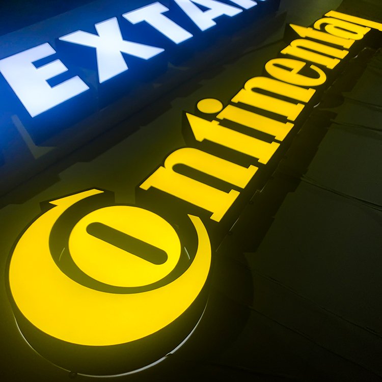 Custom 3d signage light logo led outdoor led signboard led light letter business sign 3d signage led logo sign for business