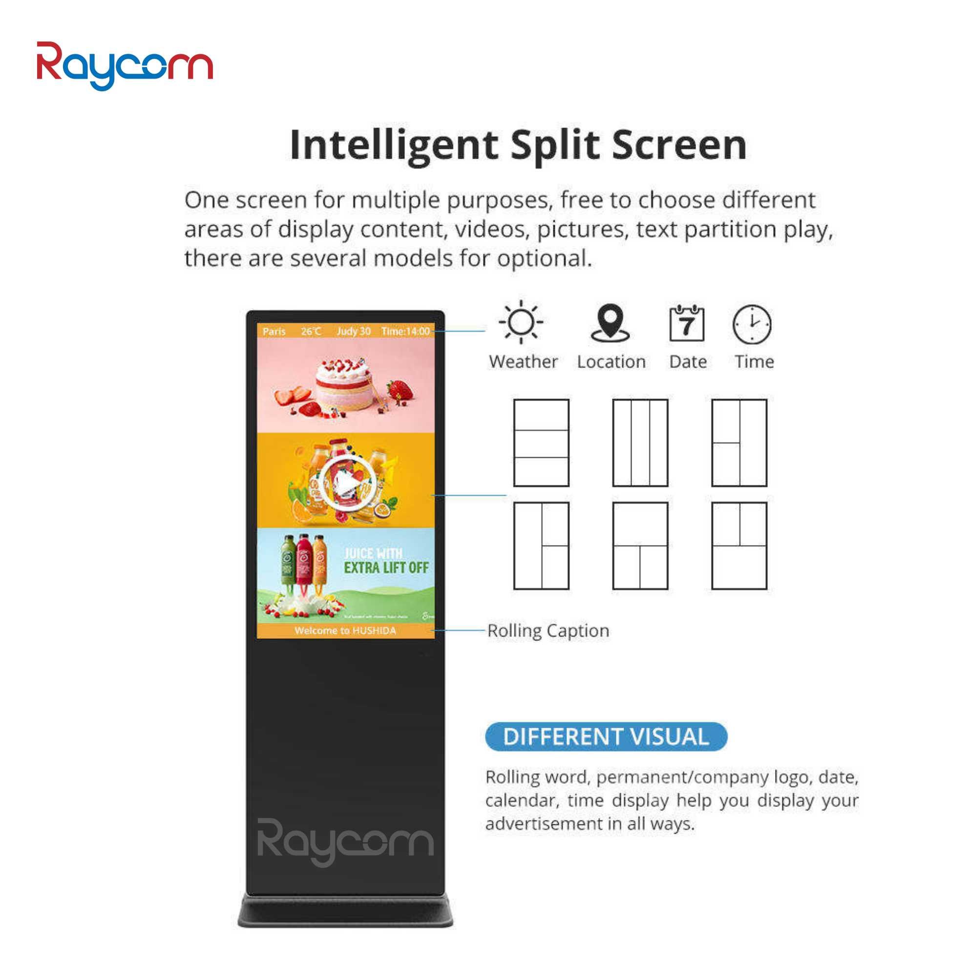 Raycom high brightness outdoor p5 p8 p10 football screen advertising sports perimeter stadium display led screen