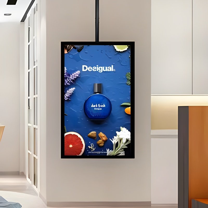 18.5 Inch Android System Touch Screen TV Wall Mounted LCD Advertising Display