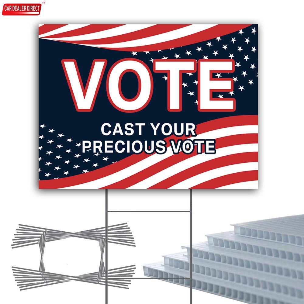 Advertising Boards Outdoor Display Advertising Yard Signs for Voting