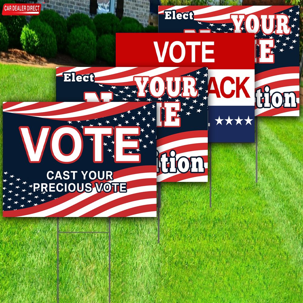 Advertising Boards Outdoor Display Advertising Yard Signs for Voting