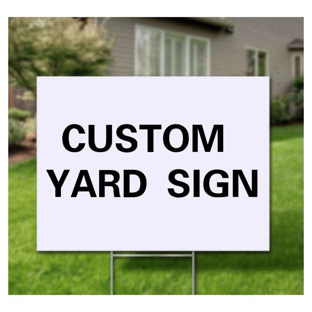 Billboard Polypropylene Hollow Board Sintra Sheet Giant Double Sided Sign for Garden