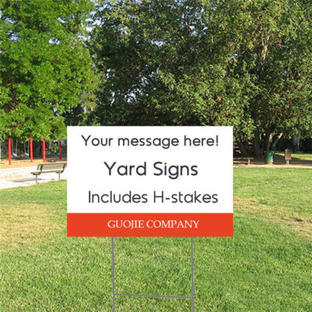 Billboard Polypropylene Hollow Board Sintra Sheet Giant Double Sided Sign for Garden