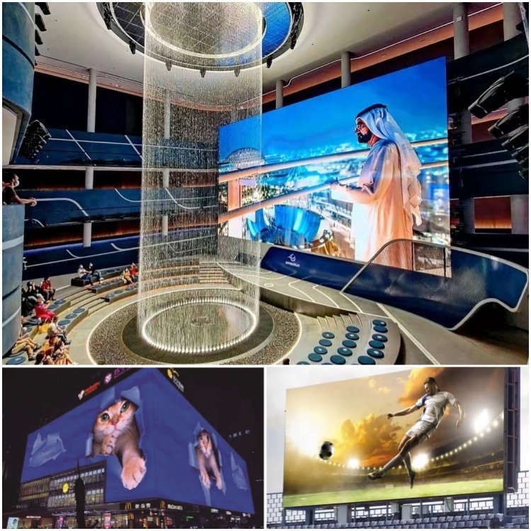 Tentech OEM Outdoor Waterproof 3.91 3D Pantallas Advertising Billboard Digital Signage Panel Display Screen P3.91 LED Video Wall