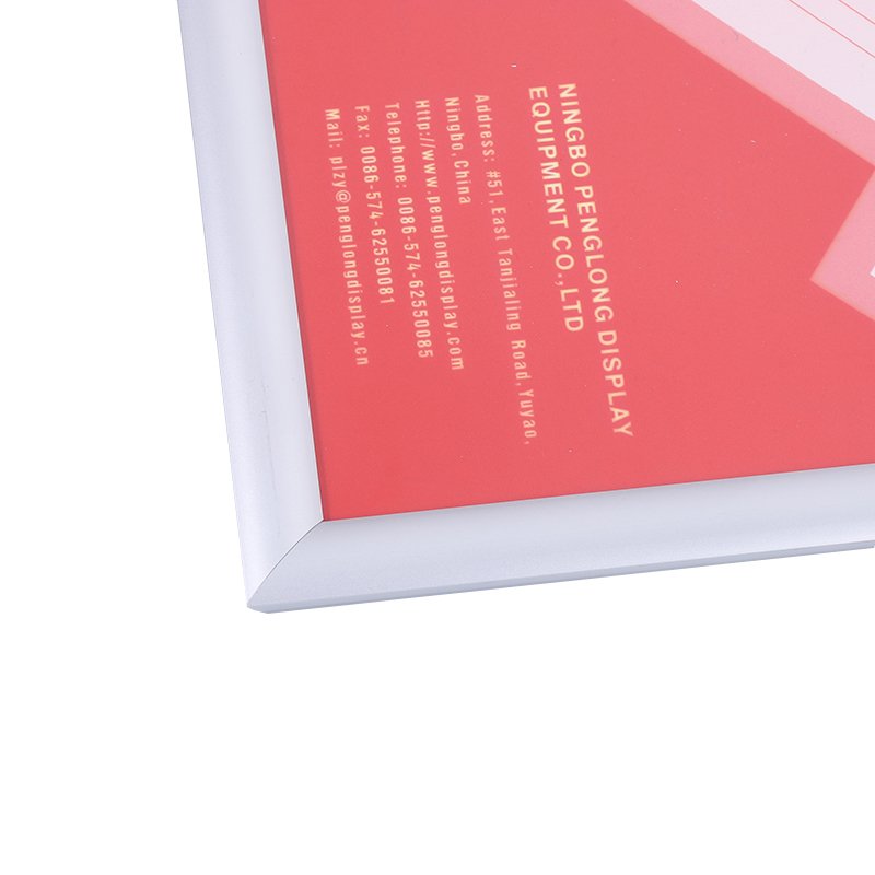 Wholesale Customized colorful aluminum snap frame wall mounting poster frame wall mounted picture frames