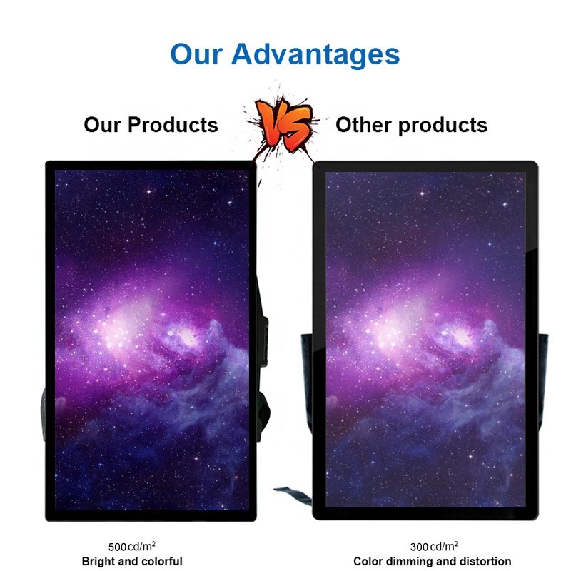Hot Sale Waterproof 21.5-Inch LCD Backpack Walking Billboard for Advertising with Wifi control