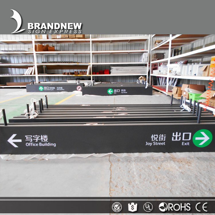 Indoor shop mall advertising light box aluminum frame rotating light box for advertising