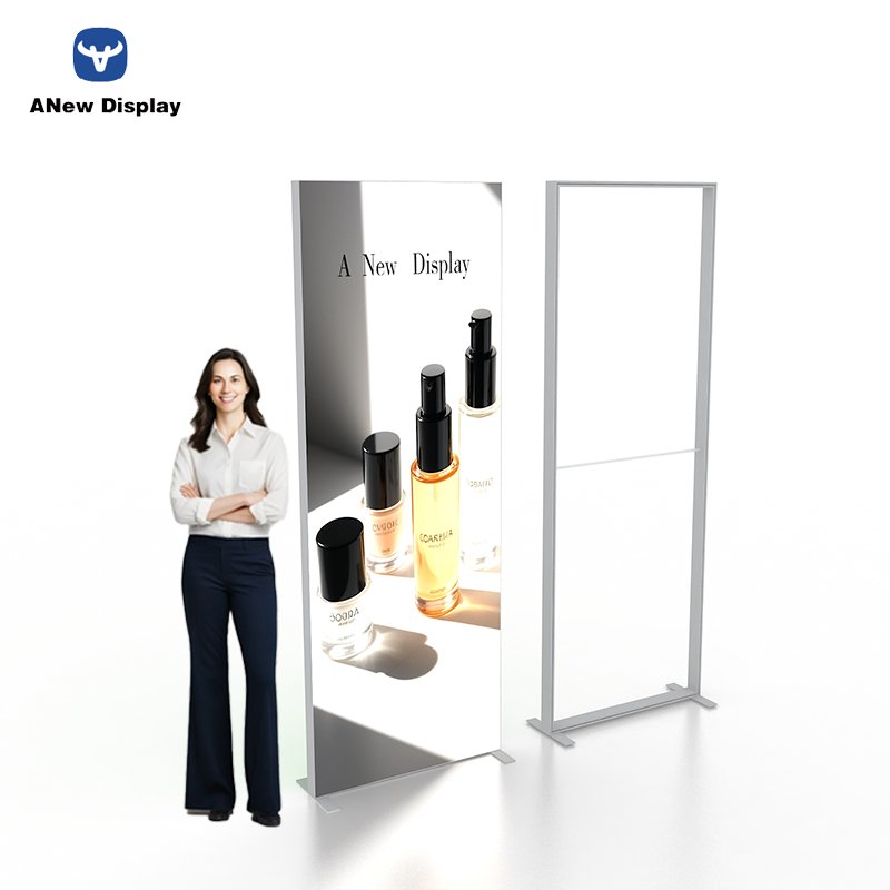 Custom Tool Free Seg Double Sided Fabric LED Display Advertising Banner Lightbox Photo Light Box Exhibition Booth Light Box
