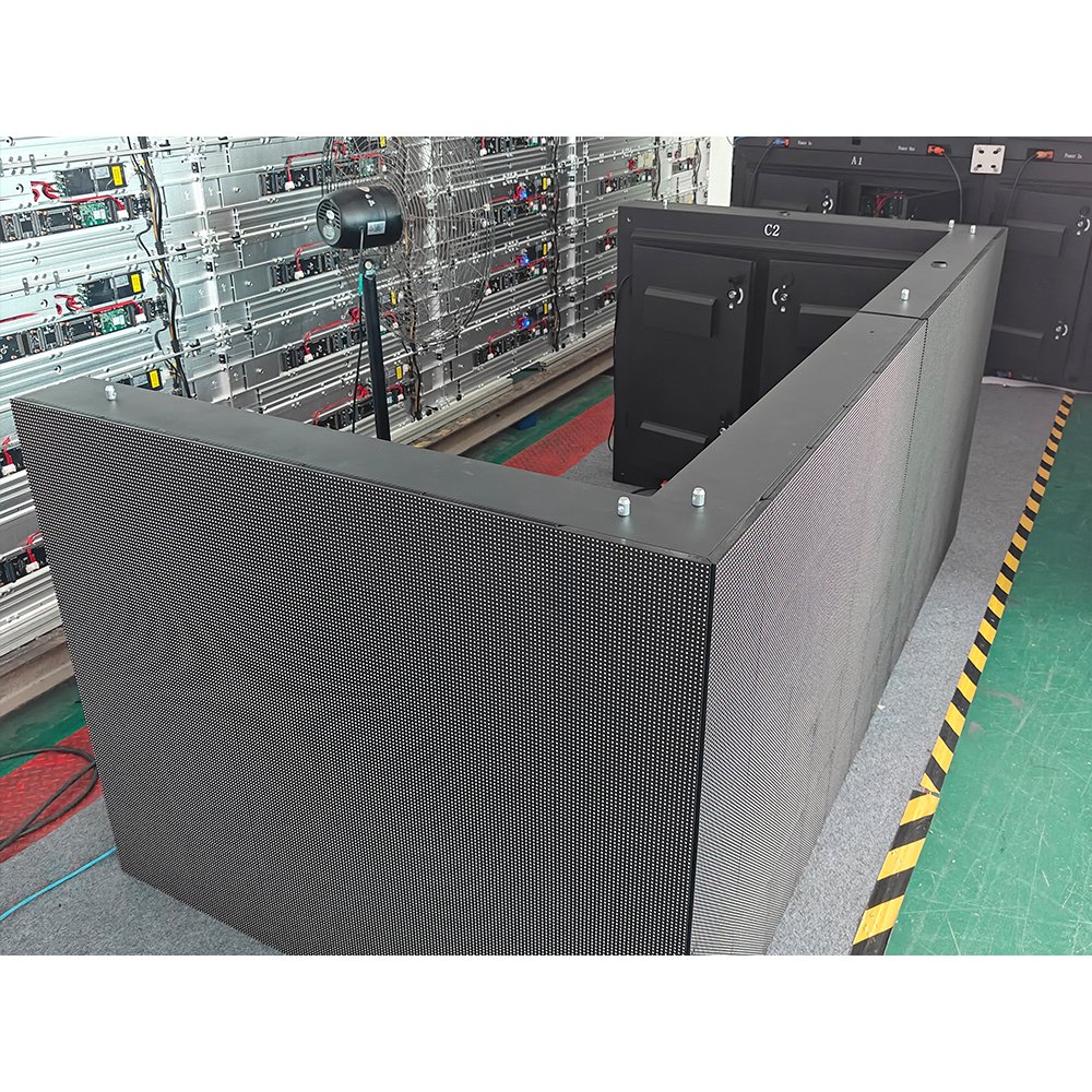 P2.5 P3 P4 P5 P10 Right Angle Design Advertising Display Board Outdoor led screen for Advertising and Video Application