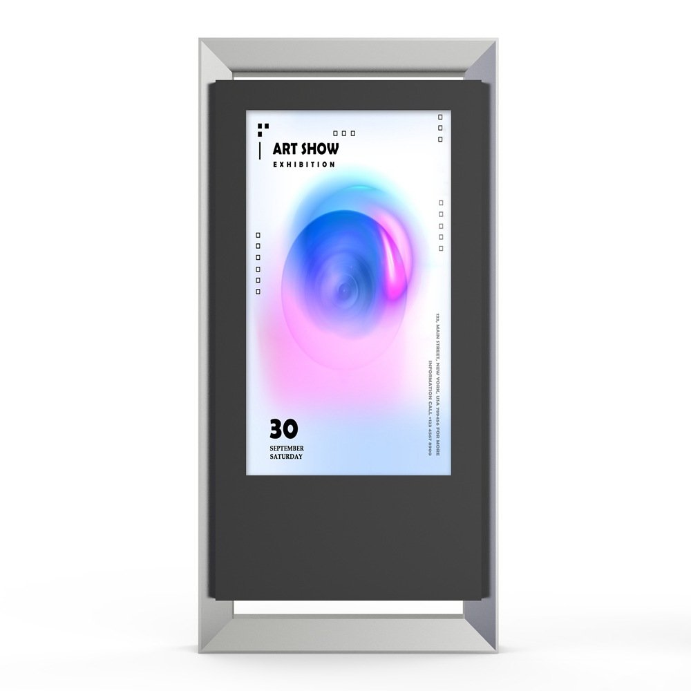 65 Inch Touch Screen LCD Menu Boards Advertising Display CMS Software Digital Signage and Displays Outdoor Lcd Kiosk
