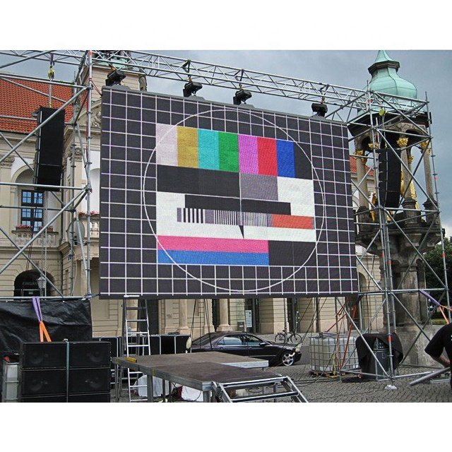 LED Billboard Display Large Screen Advertising Board Rental P3.91 LED Video Wall Panel 500mmx1000mm Pantallas Led gigantes