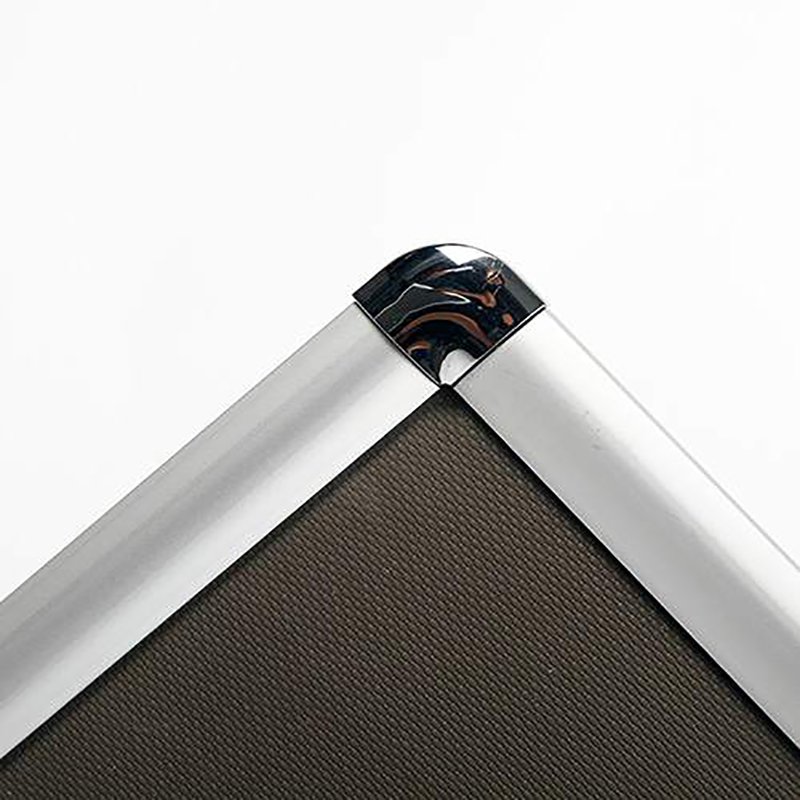 Outdoor Weather-Resistant Aluminum A-Boards Stand round Shape Sidewalk Sign for Advertising