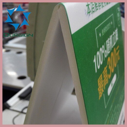 Adhesive with paper foam board/stick white foam board for advertising
