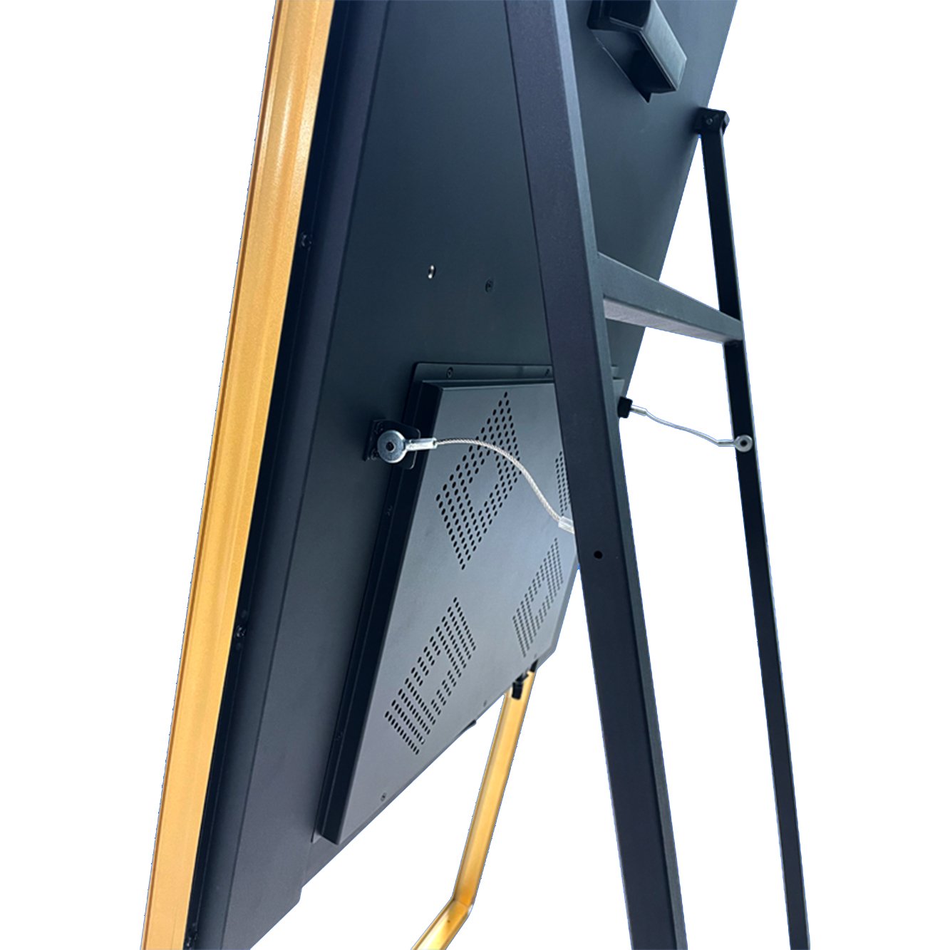 Professional design portable board Advertising Player display with digital black board with Optional Screen
