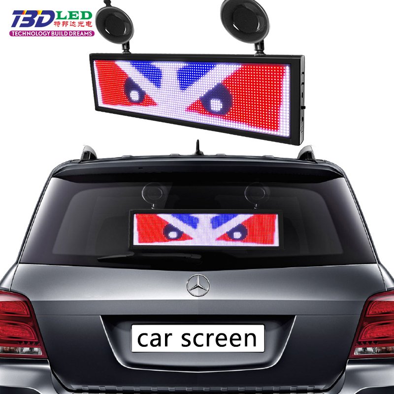 Full Color Scrolling LED Message Board App Change Words Advertising LED Screen Bar Shop Open Sign Digital Bus Destination Board
