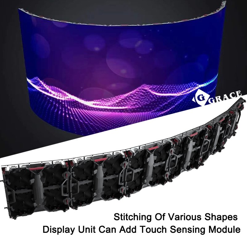 Igracelite 500x500mm LED Screen Digital Display Video Wall P2.976 Indoor Outdoor Seamless Splicing Rental LED Display Screen
