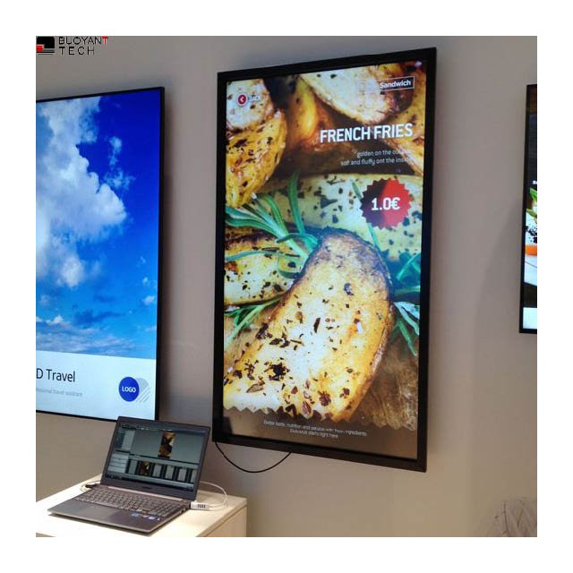 Restaurants Menu Sign Board Led Light Box Advertising Poster Frame Display Poster Billboard Panel Photo Boxes