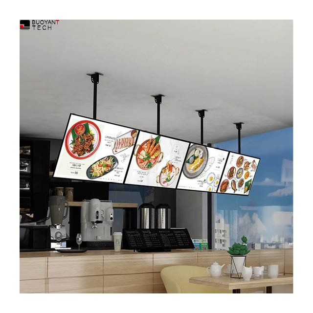 Restaurants Menu Sign Board Led Light Box Advertising Poster Frame Display Poster Billboard Panel Photo Boxes