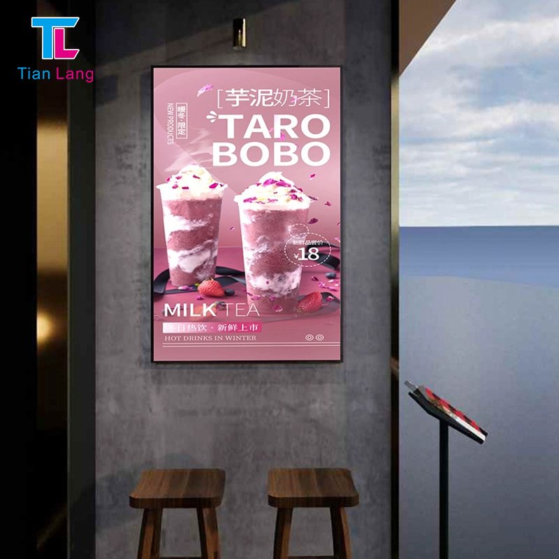 A4 Ultra Slim LED Drawing Light Box Menu Light Box Advertising Display Ordering Light Box Led Menu Board