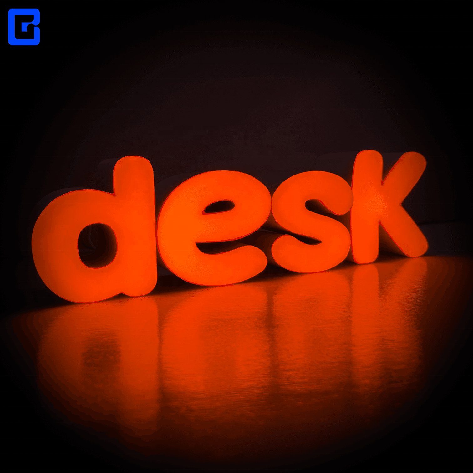 Vendors custom resin big 3D led light letters signage alphabet business logo sign illumination glowing sign board