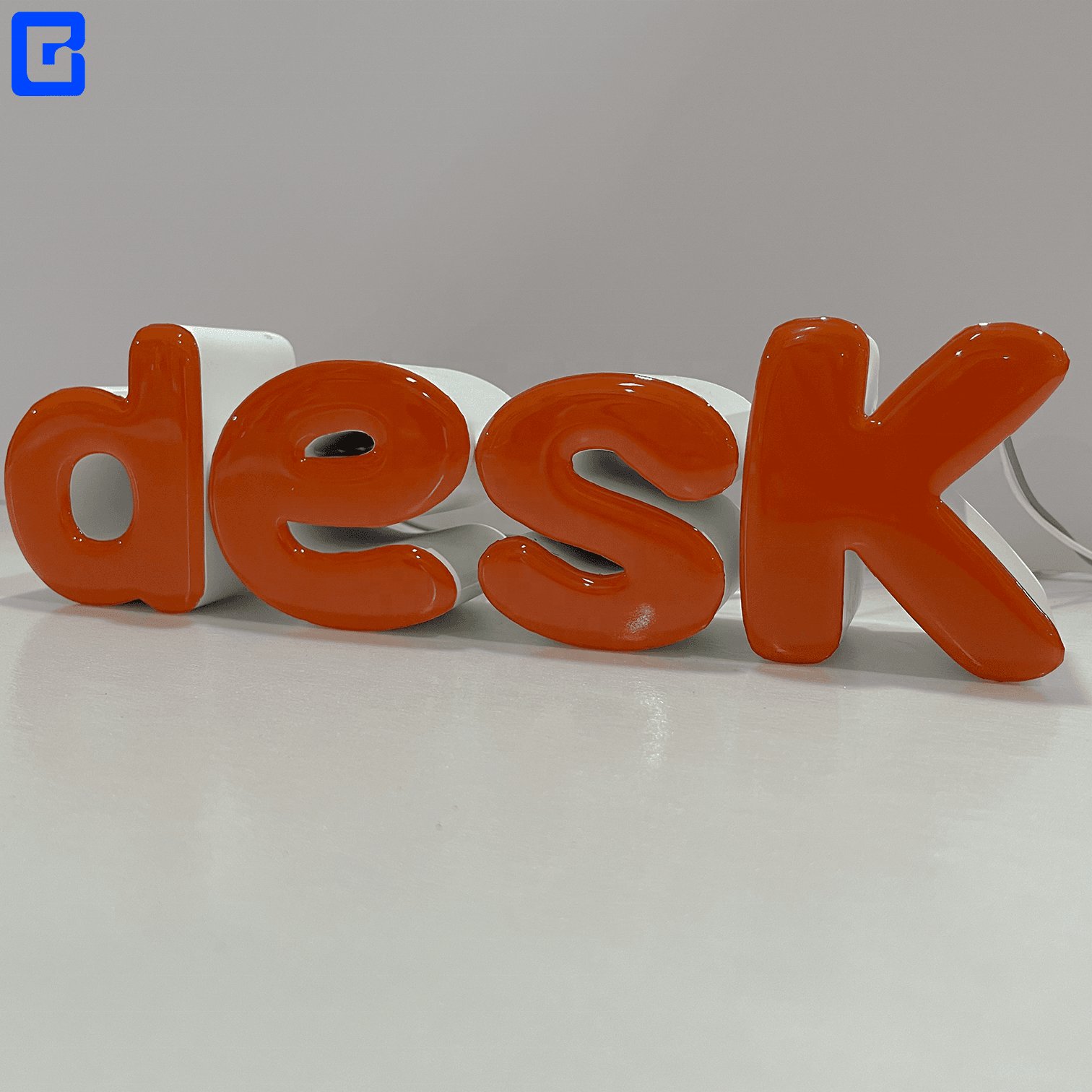 Vendors custom resin big 3D led light letters signage alphabet business logo sign illumination glowing sign board