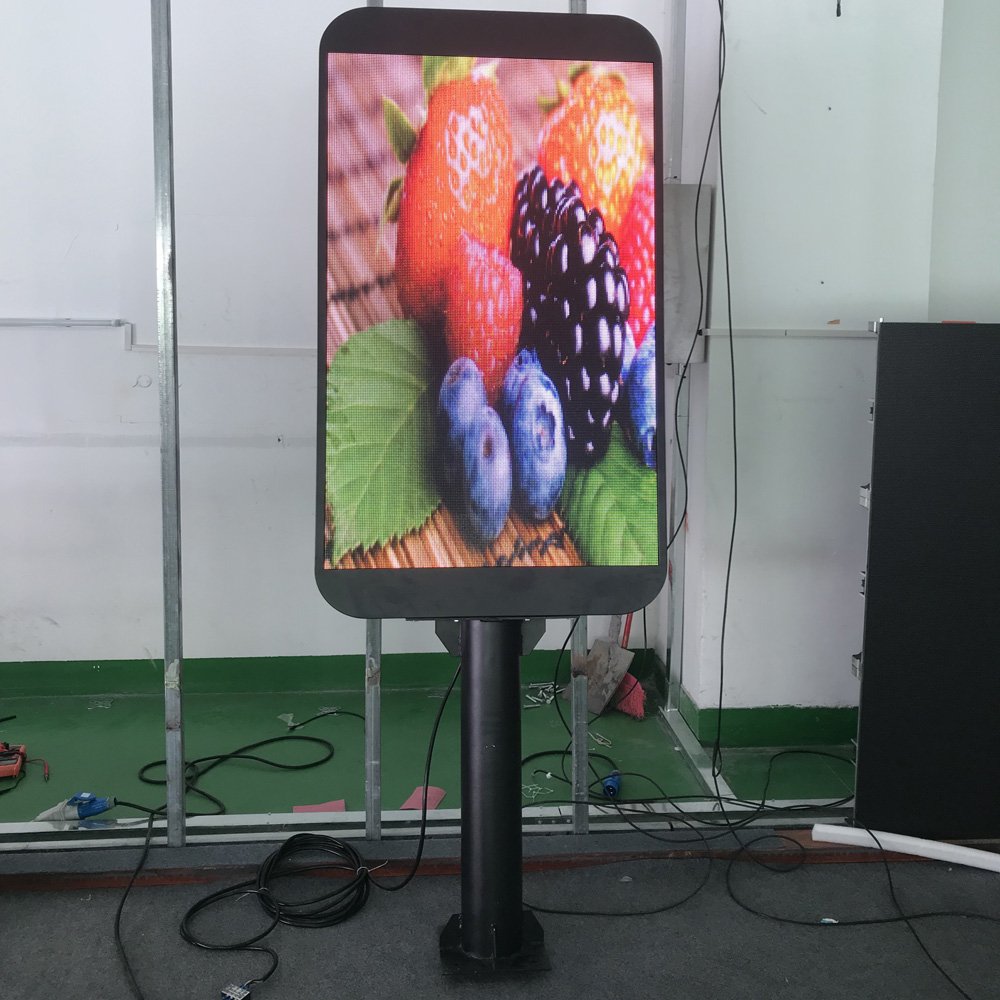 Outdoor Street Pole Large Screen Waterproof Led Digital Advertising Billboard