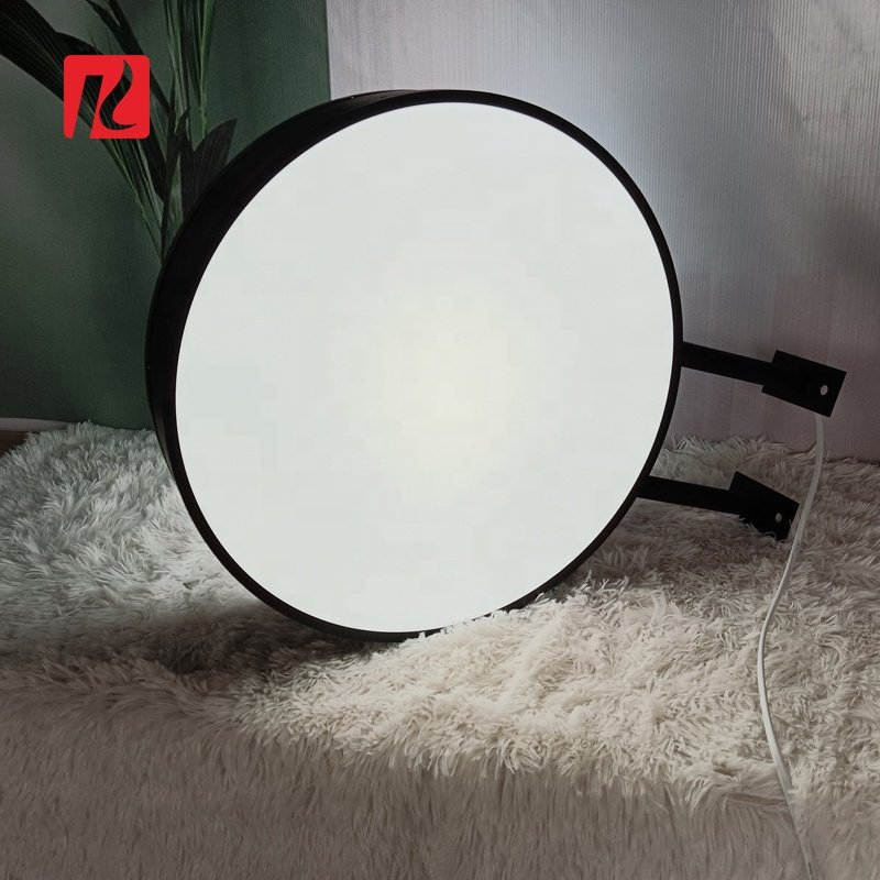 Kexian Custom LED Blank Light Box Outdoor Double Sided Logo Light Box Sign 3d Acrylic Advertising Boards