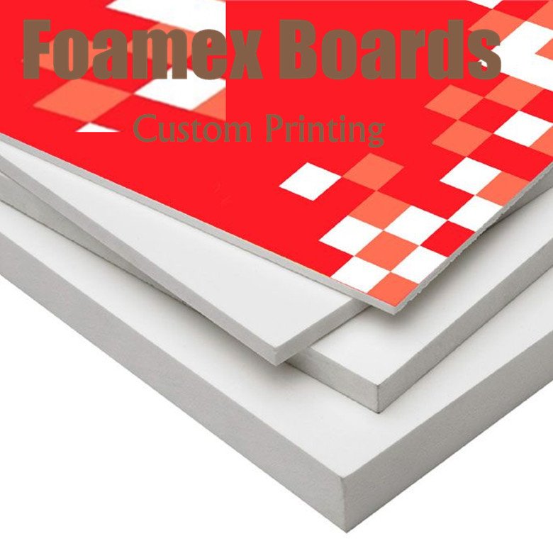 Factory Supply Custom Die Cut Pvc Laminated Signage for Sales Advertising Cardboard signs pvc sign logo