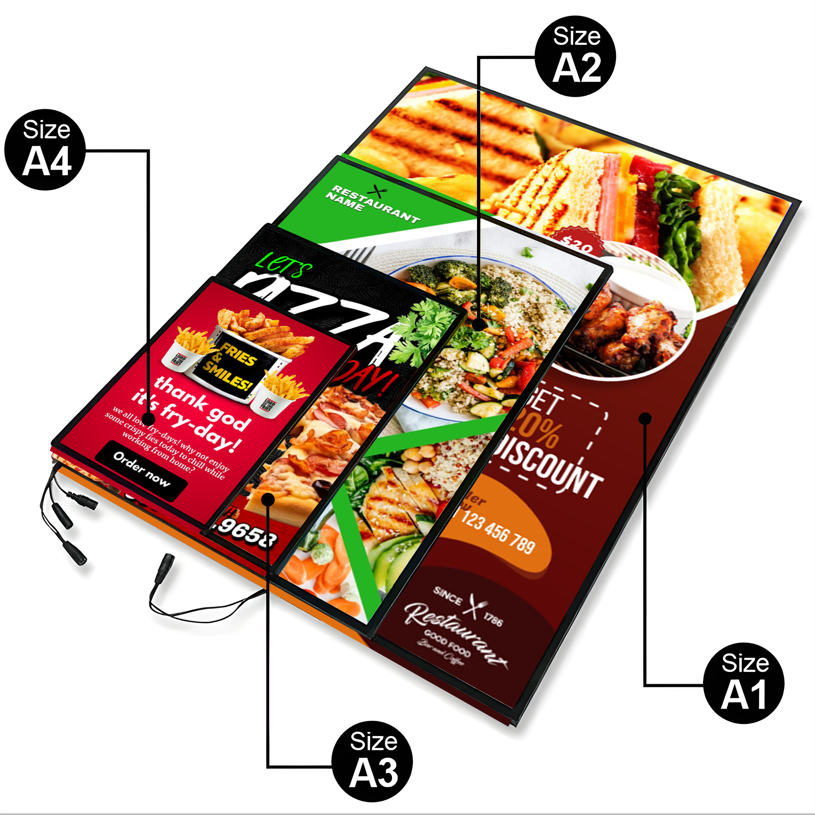 Custom menu light box,Ultra-Thin LED Light,Custom led light box sign, Menu Light Box Advertising Poster, light box menu board